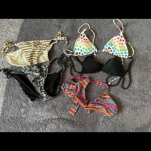 As a group, all tops and bottoms sold as one price total